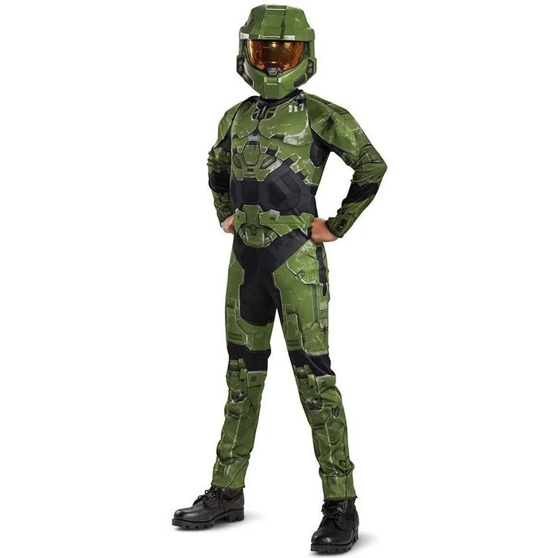 Disguise Costumes Master Chief Infinite Classic Boys Costume 3 Disguise Costumes Master Chief Infinite Classic Boys Costume