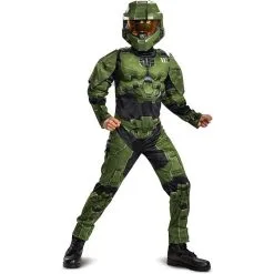 Disguise Costumes Master Chief Infinite Muscle Boys Costume