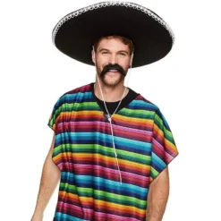 Disguise Costumes Mexican Poncho (D) -Joker Scostumemega Store mexican poncho d 332417