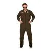 Underwraps Navy Topgun Men's Pilot Jumpsuit -Joker Scostumemega Store navy topgun mens pilot jumpsuit 522269