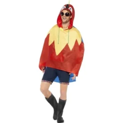 Parrot Party Poncho -Joker Scostumemega Store parrot party poncho 713897