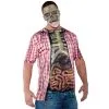 Underwraps Photo Real Shirt Skeleton With Guts -Joker Scostumemega Store photo real shirt skeleton with guts 106320
