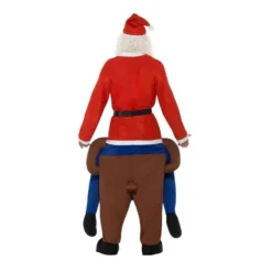 Piggyback Reindeer Rudolf Costume -Joker Scostumemega Store piggyback reindeer rudolf costume 713884
