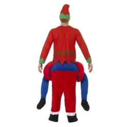 Piggyback Santa Costume -Joker Scostumemega Store piggyback santa costume 507842