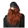 California Costumes Pirate Beard & Moustache Red -Joker Scostumemega Store pirate beard moustache red 586755