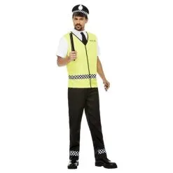Police Officer Costume, Black -Joker Scostumemega Store police officer costume black 878575