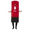 Post Box Costume, Red -Joker Scostumemega Store post box costume red 353766