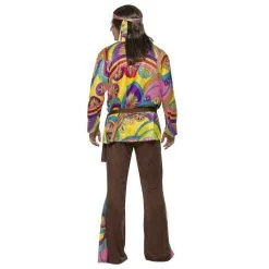 Psychedelic Hippie Man Costume -Joker Scostumemega Store psychedelic hippie man costume 549922
