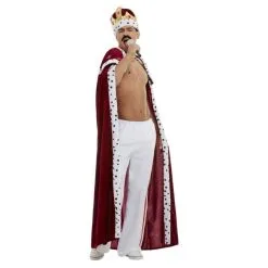 Queen Deluxe Royal Costume, Red -Joker Scostumemega Store queen deluxe royal costume red 262339