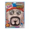 Tom Foolery Rap Star Moustache & Beard -Joker Scostumemega Store rap star moustache beard 885412