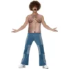 Realistic 70s Hairy Chest, Sleeveless Top -Joker Scostumemega Store realistic 70s hairy chest sleeveless top 708892