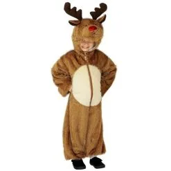 Reindeer Costume, Brown -Joker Scostumemega Store reindeer costume brown 908701