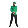 Riddler Deluxe Costume Size L -Joker Scostumemega Store riddler deluxe costume size l 751531