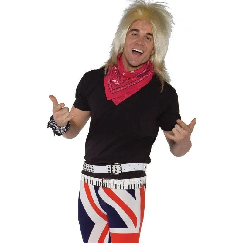 Underwraps Rock On ! Mens Costume 4 Underwraps Rock On ! Mens Costume - Image 2