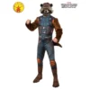 Rocket Raccoon Deluxe Costume Size Standard -Joker Scostumemega Store rocket raccoon deluxe costume size standard 513523