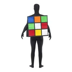 Rubik's Cube Unisex Costume -Joker Scostumemega Store rubiks cube unisex costume 978900