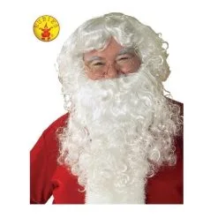 Santa Classic Beard & Wig Set, Adult