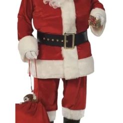 Santa Suit Velvet, Adult -Joker Scostumemega Store santa suit velvet adult 418575