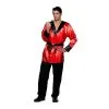 Underwraps Satin Smoking Jacket -Joker Scostumemega Store satin smoking jacket 357030