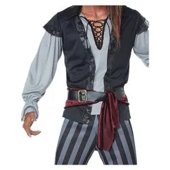 California Costumes Scallywag Pirate Mens Costume -Joker Scostumemega Store scallywag pirate mens costume 363945