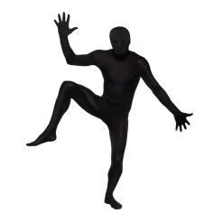 Second Skin Suit Black -Joker Scostumemega Store second skin suit black 537608