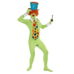 Second Skin Suit Green -Joker Scostumemega Store second skin suit green 727937