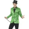 Sequin Jacket, Green -Joker Scostumemega Store sequin jacket green 355945
