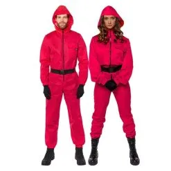 AMSCAN Squid Game Guard Adult Costume 7 AMSCAN Squid Game Guard Adult Costume -Joker Scostumemega Store squid game guard adult costume 232107