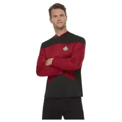 Star Trek, The Next Generation Command Uniform, Maroon 5 Star Trek, The Next Generation Command Uniform, Maroon -Joker Scostumemega Store star trek the next generation command uniform maroon 947802