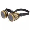 Underwraps Steam Punk Goggles Brass -Joker Scostumemega Store steam punk goggles brass 897006