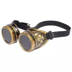 Underwraps Steam Punk Goggles Brass