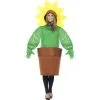 Sunflower Costume, With Top With Attached Hood -Joker Scostumemega Store sunflower costume with top with attached hood 536696