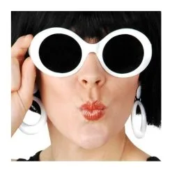 Tom Foolery Sunglasses Princess Grace White