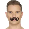 The Imperial Moustache - Brown -Joker Scostumemega Store the imperial moustache brown 228036