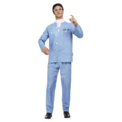 Thunderbirds Brains Costume, Blue