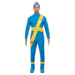 Thunderbirds Scott & Virgil Deluxe Costume, Blue