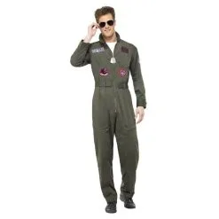 Top Gun Deluxe Male Costume -Joker Scostumemega Store top gun deluxe male costume 868591