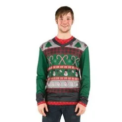 Morris Costumes Ugly Christmas Candy Canes