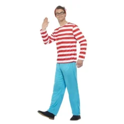 Where's Wally? Costume, Mens -Joker Scostumemega Store wheres wally costume mens 697084