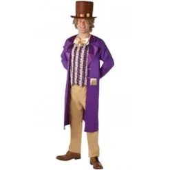Willy Wonka Deluxe Costume Size Std