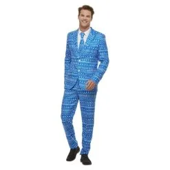 Wrapping Paper Suit, Multi Coloured