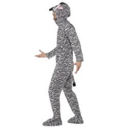 Zebra Costume, Adult -Joker Scostumemega Store zebra costume adult 381124