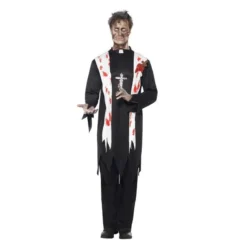 Zombie Priest Costume -Joker Scostumemega Store zombie priest costume 404807