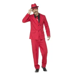 Zoot Suit Red -Joker Scostumemega Store zoot suit red 225811